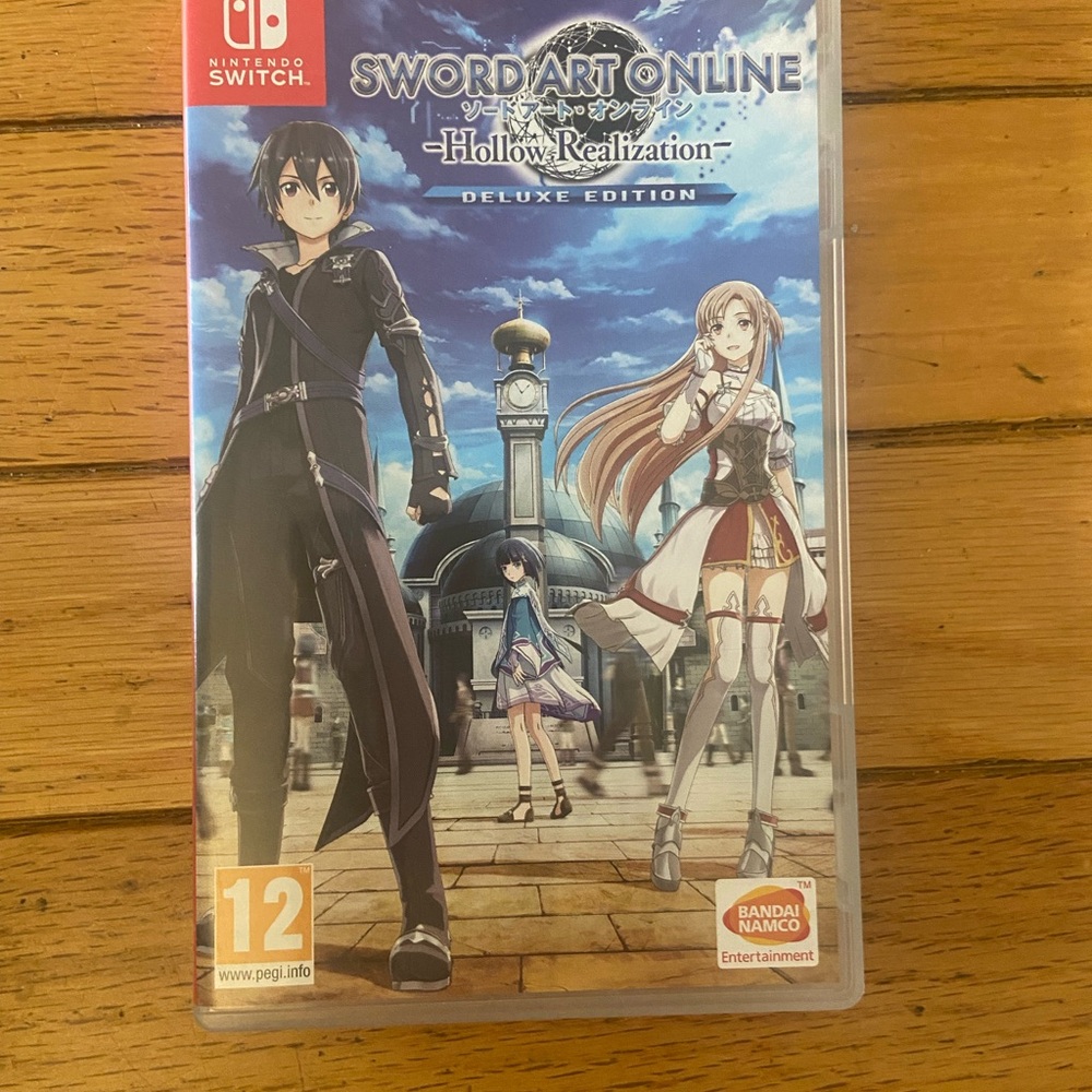 Sword Art Online Game for Nintendo Switch